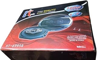 مكبر صوت HT-6995R من هاي تيك مكون من قطعتين، صوت أعمق ووضوح، وأكثر طبيعية مع مجموعة مكبرات الصوت البيضاوية للسيارة 6 × 9 انش 700 واط