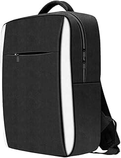 Carrying Case Compatible with PS5 Game Console, Portable Travel Backpack Compatible with PS5 Game Controller Accessory, Storage Bag Shoulder Bag