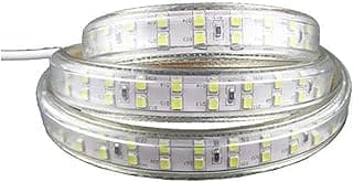 220V Waterproof 160leds/m Double Raw SMD 2835 LED Strip (5m, Warm-White Yellow)