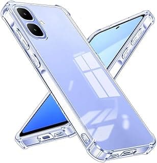 Case Compatible with Infinix Smart 10, Cover Silicone Transparent TPU Gorilla Anti-shock Protector Camera Shockproof Corners - Clear