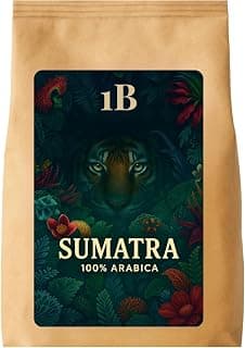 Sumatra Arabica Medium Dark Roast Whole Beans Arabica Coffee, Earthy, Low Acidity, 200 gm (Espresso)