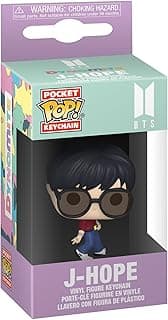 ميدالية مفاتيح Pop! Keychain: BTS - Dynamite - J-Hope - مجسم صغير قابل للجمع - فكرة هدية - منتج رسمي - لمحبي الموسيقى - زينة للشنطة
