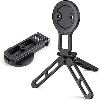 for MagSafe Pocket Tripod Stand – Magnetic Phone Stand for iPhone 16/15/14/13/12 Series | Adjustable Angle, 20 N52 Strong Magnets, Full Metal Build, Foldable & Mag Case Compatible
