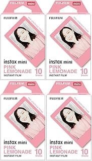 Mini Pink Lemonade Film, 10 Exposures (4 Boxes)