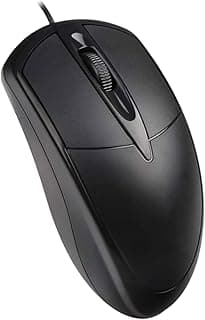 ماوس زيرو كومفورت سلكي USB، تصميم مريح وهادئ، 3 زرار، 1000 DPI، توصيل وتشغيل، للكمبيوتر واللابتوب (ZR-180 دارك)