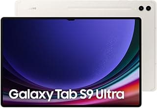 Galaxy Tab S9 Ultra 5G Android Tablet, 14.6 inches display, 12GB RAM, 256GB Storage MicroSD Slot, S Pen Included, Beige -1 Year Warranty/Local Version