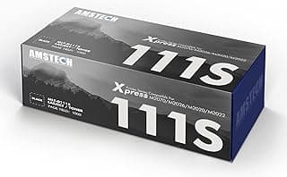 خرطوشة حبر MLT-D111S D111S بديلة متوافقة مع MLT-D111L D111L لطابعة سامسونج اكسبريس M2070 M2070W M2026W M2070FW M2026 M2020 M2022W M2070F 2020 W (لون اسود، عبوتين)