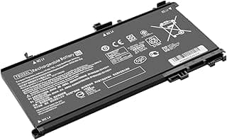 بطارية لابتوب TE03XL متوافقة مع اتش بي Pavilion 15-BC000 Series اتش بي Omen 15-AX000 Series [11.55 فولت 54 وات] (غير متوافقة مع 15.4 فولت)
