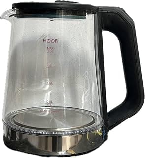 Transparent Glass Electric Water Kettle with Light 2. 2liter 2000w