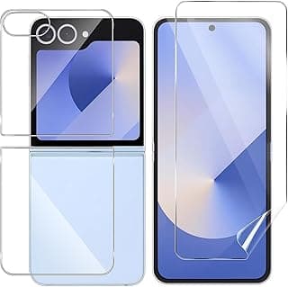 Premium Screen Protector for Samsung Galaxy Z Flip 6 [3 PCS] Edge-to-Edge Coverage, HD Clear, Anti-Shock, Matte Finish