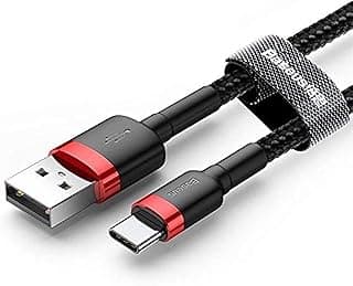 Baseus 3A USB Type C Cable for Samsung Galaxy S9 S8 Plus, Note 9,8, One Plus
