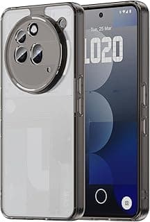 Case for Nothing Phone 3a Pro, 4-Colour Transparent TPU Frame, Yellow-Resistant PC Back, Ultra Thin Protective Case, Mobile Phone Case for Nothing Phone 3a Pro, Black