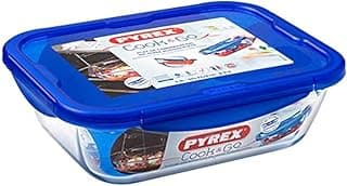 PYREX - Rectangular Box 3.3L - 30 cm blue lock - 050555283