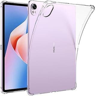 جراب لهاتف هواوي MatePad 11.5 S / هواوي MatePad 11.5-inch S إصدار 2024، غطاء مرن مقاوم للصدمات، شفاف مضاد للخدش من مادة TPU - شفاف