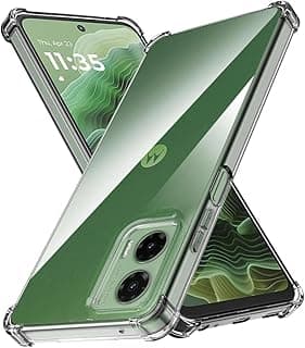 جراب شفاف لهاتف موتورولا Moto G35 5G، جل نحيف شفاف مقاوم للصدمات