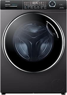 15 KG Front Loading Washing Machine, 601 MM Super Drum, BLDC Inverter Motor, Laser Welding, Steam, Dark Silver, HW150-BP14986ES8
