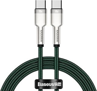 Cafule Series Metal Data Cable Type-C to Type-C 100W 1m