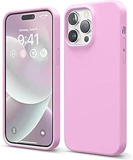 Compatible with iPhone 14 Pro Max Case, Liquid Silicone Case, Full Body Protective Cover, Shockproof, Slim Phone Case, Anti-Scratch Soft Microfiber Lining, 6.7 inch (Hot Pink)