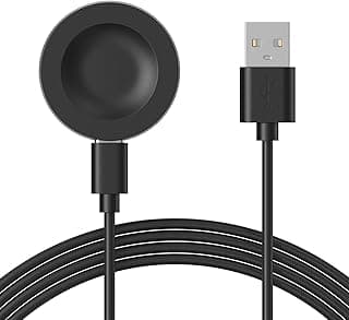 شاحن من موجست بتقنية USB، متوافق مع ساعات هواوي الذكية GT4 و GT3 و GT2 برو وووتش 4 و 3 والتيميت، بمنفذ واحد