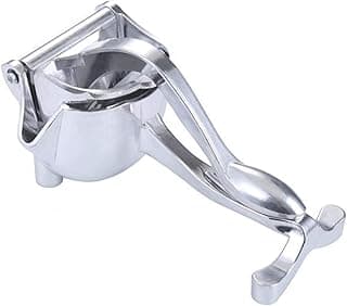Manual Citrus Juicer, Heavy Duty Lemon Lime Squeezer, Stainless Steel, Portable, Easy to Clean