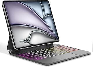 Magic Keyboard for iPad Pro 11" (4th/3rd/2nd/1a) Generation - iPad Air 5/4 Gen 10.9" 2022 Keyboard Case with Trackpad Multi-Touch Backlit Bluetooth Keyboard, Italian QWERTY, Grey