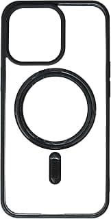 جراب ظهر بلاستيك لهاتف ابل iPhone 13 Pro - أسود