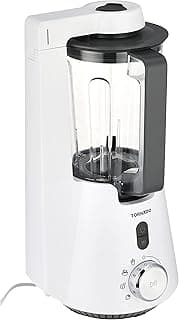 TORNADO Vacuum Blender 1000 Watt 1.5 Liter Extra 0.6 Liter Bottle White TVBL-1000LI