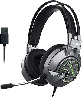 EGH01928 Wired Headphone - 7.1 Surround Sound - Grey - USB