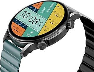 Kr pro Ltd Smart Watch, 1.43 HD Amoled Dynamic Display, Powerful 24H Health Management, Stable BT 5.2 Calling - Grey