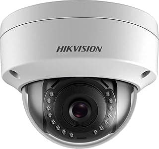 كاميرا قبة 2.8 ملم بدقة 4.0MP تعمل بالاشعة تحت الحمراء DS-2CD1143G0-I، أبيض، من هايكفيجين