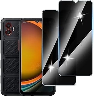 [Pack of 2] Privacy Screen Protector for Samsung Galaxy XCover 7 Pro Tempered Glass Anti-Spy Privacy Screen Protector, 9H Hardness, Anti-Scratch, Bubble-Free, Anti-Spy