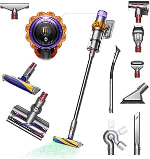 مكنسة كهربائية لاسلكية V15 Detect Total Clean Extra، إصدار خاص مع 10 ملحقات