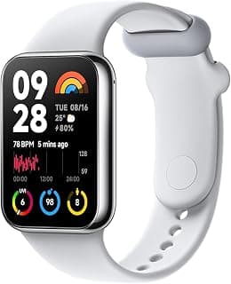 Xiaomi Smart Band 8 Pro Sports Band, 1.74" AMOLED Display, 22.5g Lightweight Design, Support Over 150 Sports Modes, Built-in GNSS, Up to 14 Days Battery Life 5ATM, Grey