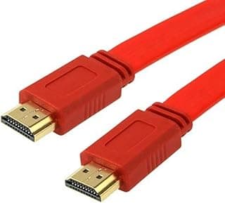 كابل HDMI إلى HDMI موديل Cv892، أحمر