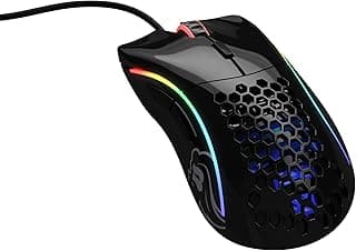 PC Gaming Race Model D Gaming-Maus - Black, glossy