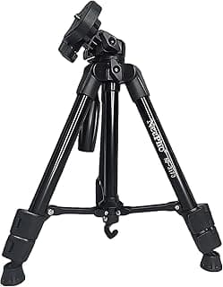 حامل تصوير KM Technology NeePho NP-3170 للتصوير واللايف، ارتفاع 136 سم - لون أسود