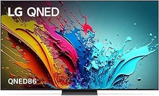 تلفزيون ال جي 65 بوصة QNED86 4K سمارت، معالج AI، HDR10، webOS 24، ماجيك ريموت - 65QNED86T6A