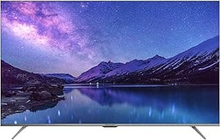 شاشة 65 بوصة 4K سمارت بدون إطار، ريسيفر داخلي، Google TV، Dolby Atmos، DolbyVision، HDR10، بحث صوتي، تحكم صوتي بعيد المدى - 4T-C65FL6EX