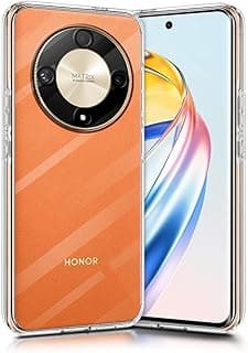 جراب شفاف كريستالي لـ Honor X9d - غطاء سيليكون TPU ناعم مضاد للاصفرار، جراب حماية رفيع جداً ومضاد للصدمات مع زوايا معززة لـ Honor X9d