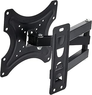 MK Mobile Monitor Stand, 14 to 42 Inch, Heavy Duty Metal, Tabletop Mount, Articulating, Compatible with Monitors, Televisions, Laptops, Mount