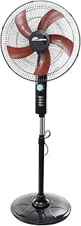 Nationel Stand Fan 18" 5-Blades, Multicolor