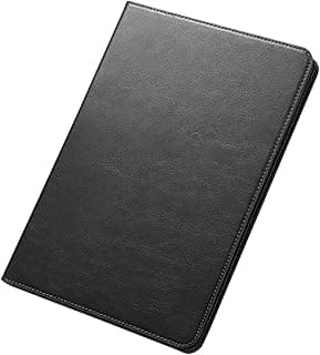 جراب جلد قلاب بمسند متوافق مع سامسونج Galaxy Tab A7 مقاس 10.4 بوصة 2020، T500/T505/T507 - أسود
