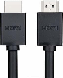 KM Technology hdmi 1.7M Output Cable Adapter for Display, hdmi Male to hdmi Male High Speed Support 1080P Full HD (1.7m) 4K, 8K, 2K, Balck