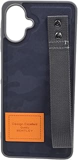Plastic Back Cover with Holder for Samsung Galaxy A07 - Black & Gray