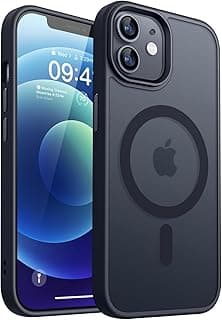 Magnetic Compatible with iPhone 16 6.1 inch Case [Compatible with Magsafe] [Translucent Matte] Slim Thin Shockproof Protective Bumper Phone Case Cover (iPhone 16)