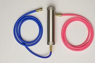 AC Flush Kit,Air Conditioning System Cleaning Tool Set with Thickened Stainless Steel Tank, Air Conditioner Circuit Cleaning Tank Oil