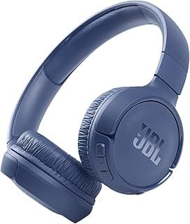 Tune 510BT: Wireless On-Ear Headphones with Purebass Sound - Blue