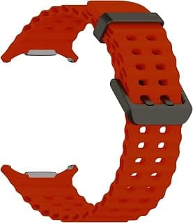 سوار ساعة YODI متوافق مع ساعة سامسونج Galaxy Watch 7 Ultra مقاس 47mm، سوار رياضي سيليكون مناسب لساعة سامسونج Galaxy Watch Ultra للرجال والنساء