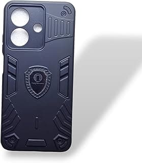 جراب MagnoGuard Armor لهاتف OPPO Realme Note 60x - C61 – حماية قوية مع دعم مغناطيسي (أسود)