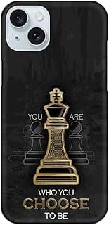 جراب موبايل سيليكون بطباعة You Are Who Choose To B لموبايل آيفون 14 بلس